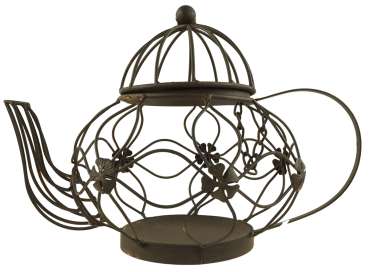 Preview: Bezaubernde Pflanzkanne ca. 22 cm - Gartendekoration